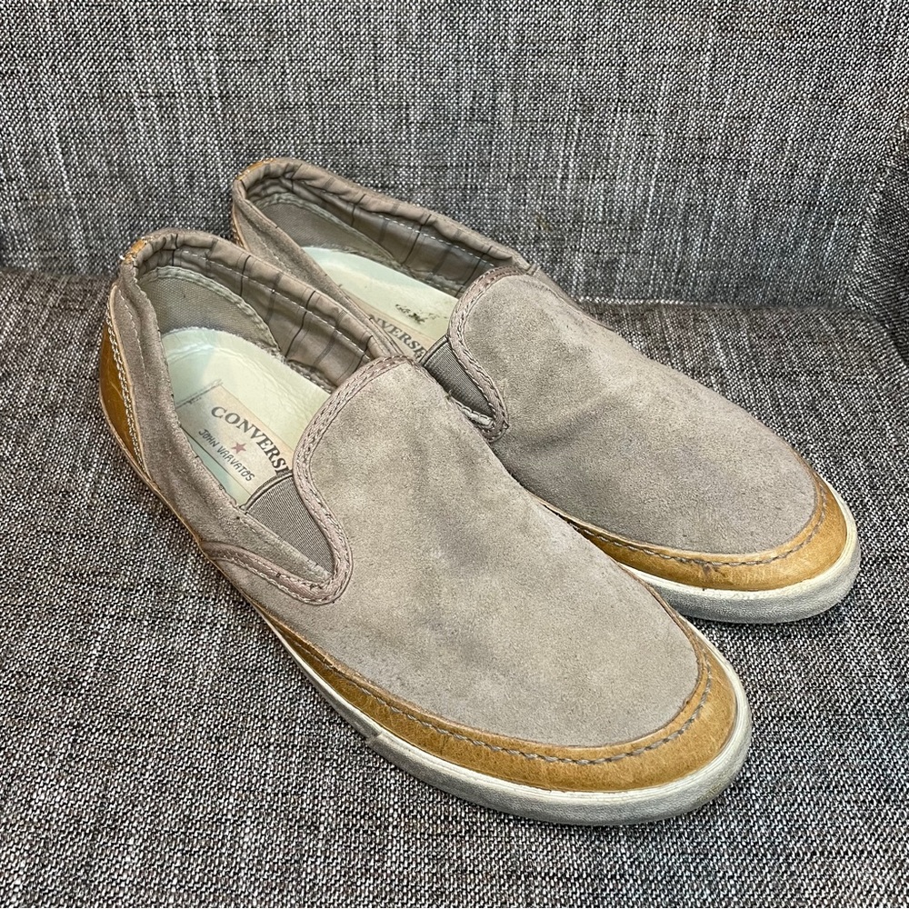 Converse john varvatos mens size 8‎ womens size 9.5 slip on 121824